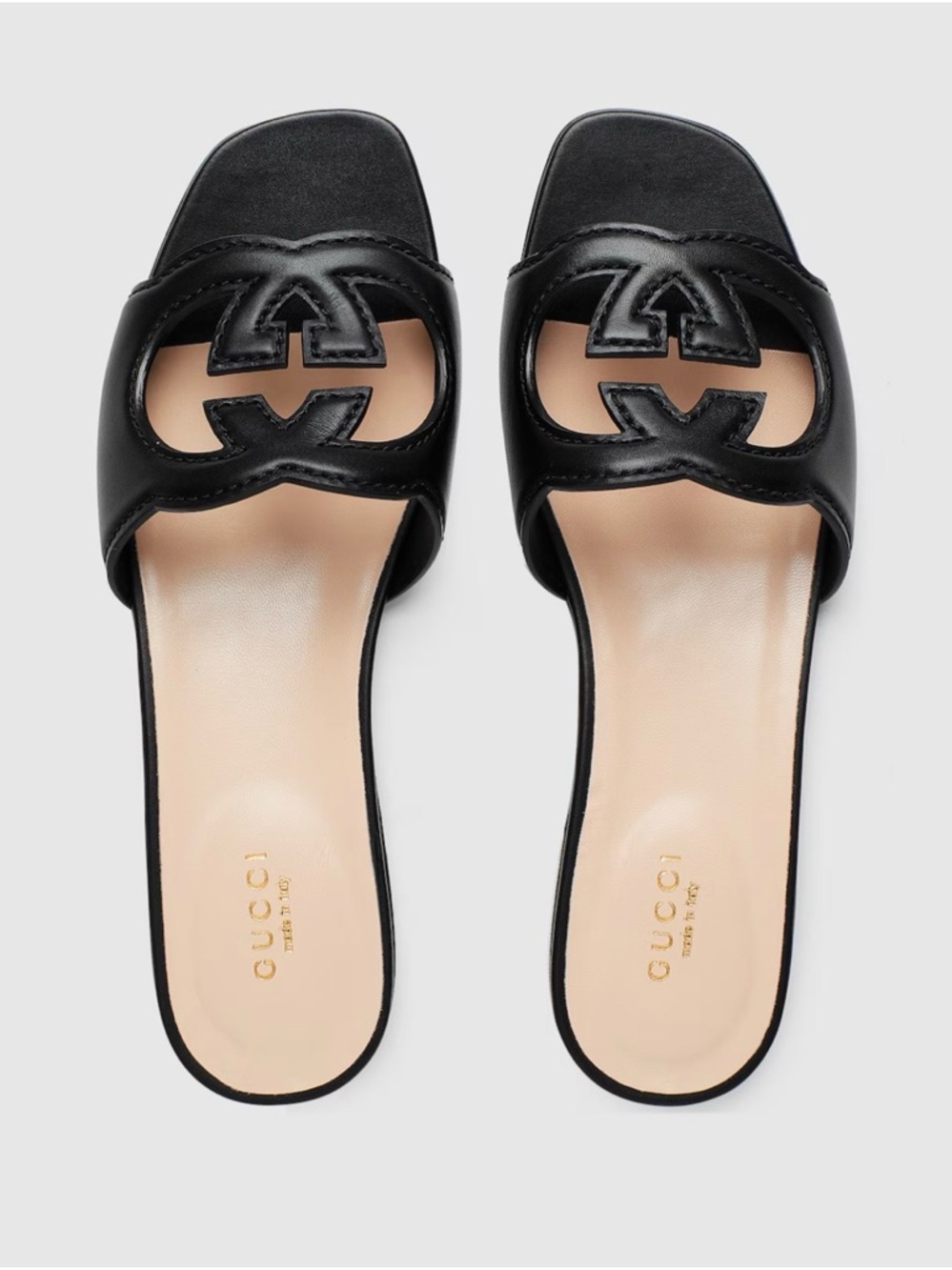 Gucci Slide Sandals Interlocking G